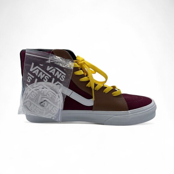 Vans SK8 Hi OTW Rally Re-issue Multicolor Chili Red Suede Sneakers Shoes - Picture 2 of 8